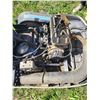Image 9 : 1980 Polaris 440 snowmobile. Twin cyd. free air. Runs with a prime. Showing 900 miles. S/N:0616610.
