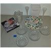 Image 1 : Pedestal Cake Server, Millennium Flutes, and Mikasa Serving Plate Set