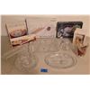 Image 1 : Crystal and Glass Serveware with Original Packaging