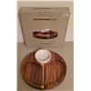Image 6 : Cheese Slicer, Cheese Board, Chip and Dip Tray, and Wood Divider Tray (Monkeypod)