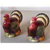 Image 3 : Kitchen and Decor Items Including Pepper Mill Set, Bowls, and Turkey Shakers