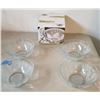 Image 5 : Grappa Collection Crystal Serving Set with Glasses, Serving Dish, and Bowls