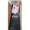 Image 4 : H2O Dual Blast Steam Mop - Black/Red - New in Box
