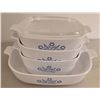 Image 6 : New Cosmopolitan Hot Basket, Serving Trays, Bowl, and 4 Corning Ware Casserole Dishes