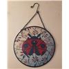 Image 3 : Windspinner Set with Copper Butterfly, Glow-In-The-Dark Ball, Sun Catcher, and Metal Deer Silhouette