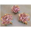 Image 3 : Musical Hummingbird Globe and Capodimonte Rose Candle Holders