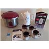 Image 1 : Wolfgang Puck Rice Cooker and West Bend 8-Cup Percolator with Four Cups