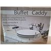 Image 7 : Italian Themed Dishware and Whiskey Decanter Set with Buffet Caddy