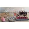 Image 2 : Crystal Barware, Including Wine, Brandy, and Sherries Glasses