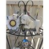 Image 3 : Metal Garden Shelf With Animal Figurines and Solar Lights