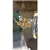 Image 3 : Garden Accessories With Chair, Wind Chimes, Planters, and Watering Can