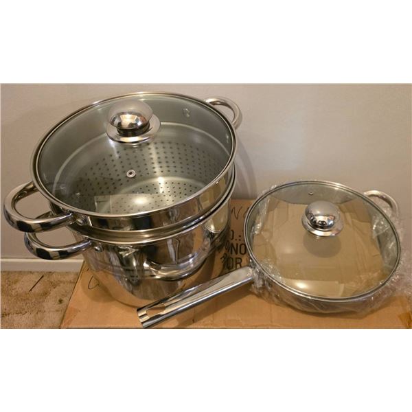 Stainless Steel steamer pots