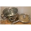 Image 1 : Stainless Steel steamer pots