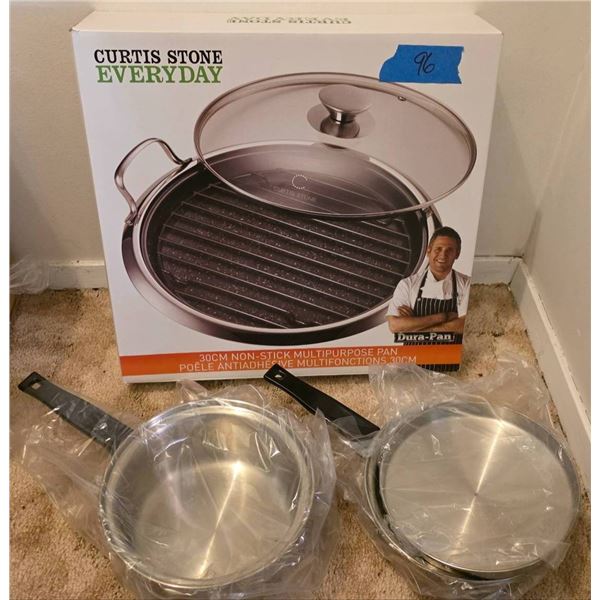 Curtis Stone Everyday Cookware Set And Canadiana Paella Pan