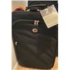 Image 2 : Two Ron Voyager Soft-Sided Black Suitcases With Tag