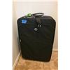 Image 3 : Two Ron Voyager Soft-Sided Black Suitcases With Tag