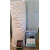 Image 1 : Bedding Lot: Body Pillow, HomeSuite 6-Piece Sheet Sets, and Springs Pillowcases