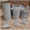 Image 4 : Holiday Decorations Lot With Wrapping Paper, Candles, and Seasonal Decor