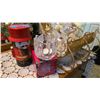 Image 3 : Holiday Decor Lot With Sleigh, Ornaments, Nutcracker Tin, and Tree