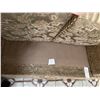 Image 7 : Two-Seat Upholstered Sofa with Floral and Striped Cushion Accents