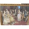 Image 3 : Ettore Simonetti Roma Framed Artwork Depicting 18th Century European Salon Scene