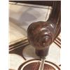 Image 6 : Solid Wood Hall Mirror with White Marble Top and Carved Details