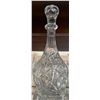 Image 3 : Cut Glass Crystal Decanter Set with Ten Glasses and Bell