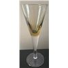 Image 4 : Five Cambridge Glass Company Colored Crystal Flutes