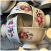 Image 2 : Karolina Fine Porcelain Floral Dinnerware Set, Service for 13, Made in Poland