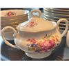 Image 4 : Karolina Fine Porcelain Floral Dinnerware Set, Service for 13, Made in Poland