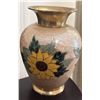 Image 8 : Brass Decor Collection with Hand-Painted Floral Designs, Made in India