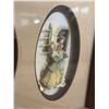 Image 6 : Four 3D Framed Artwork Pieces with Floral and Figurative Themes