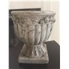Image 3 : Three Decorative Stone-Look Planters with Ornamental Detail