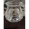 Image 5 : Crystal Glasswares Including Dispenser, Pitcher, Vase, and Decorative Pieces