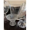 Image 7 : Crystal Glasswares Including Dispenser, Pitcher, Vase, and Decorative Pieces