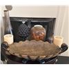 Image 1 : Decorative Lot Including Vase, Bowl, Candles, and Accessories