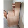 Image 2 : MDF Desk with Keyboard Shelf and Chair
