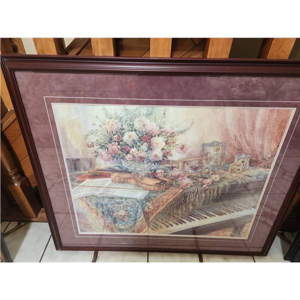 Framed Limited Edition Print Music Room III by Lena Y. Liu (4667/5000)