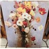 Image 1 : Floral Vase Print on Canvas, 30 x 40 Inches