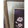 Image 3 : Floral Still Life Print on Board in Decorative Frame, 21.5 x 41.5 Inches