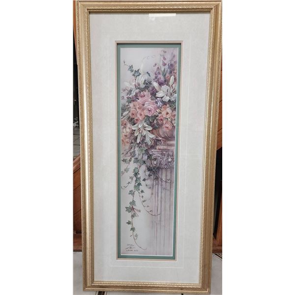 Framed Signed Print by Lena Liu, Ivy and Soulpea Numbered 2457/3300