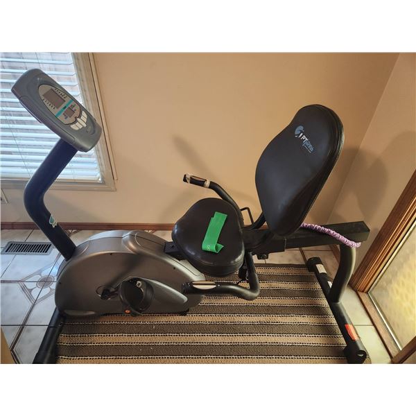 PT Fitness Recumbent Exercise Bike, Model 520R