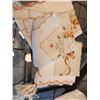 Image 9 : Decorative Table Linens with Embroidery and Lace Accents