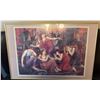 Image 1 : Framed Print of Evelyn De Morgans The Captives, 1992 Reproduction