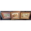 Image 1 : Three Framed 3D Artwork Pieces by Anton Pieck and Jenkins