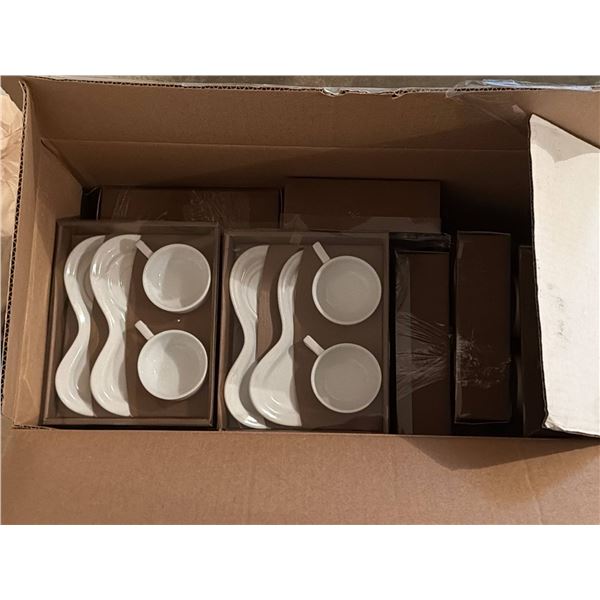 Elica Home Trends Porcelain Place Setting Sets, 12 Boxes of 2 Settings Each