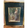 Image 3 : Three Framed Prints Featuring Classic Art and Romantic Themes