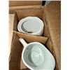 Image 4 : Gloria 17-Piece Porcelain Coffee Set in Original Box