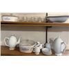 Image 1 : Corningware, Porcelain Teapots, Glassware, and Serving Dishes