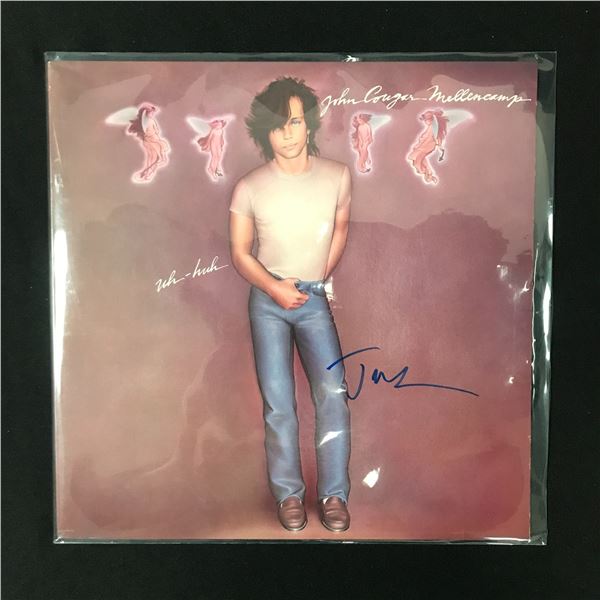 JOHN MELLENCAMP SIGNED VINYL RECORD PREMIER COA